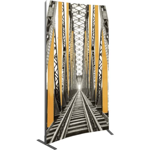 56" x 94" Edge SEG Fabric Banner Display - Curved