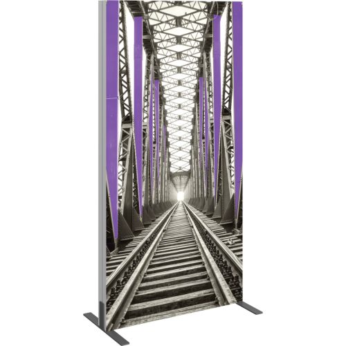 LED 36" x 71" Edge SEG Fabric Banner Display