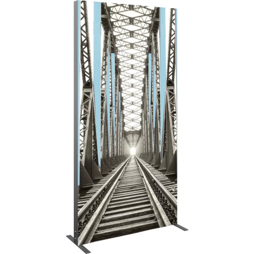 LED 48" x 94" Edge SEG Fabric Banner Display