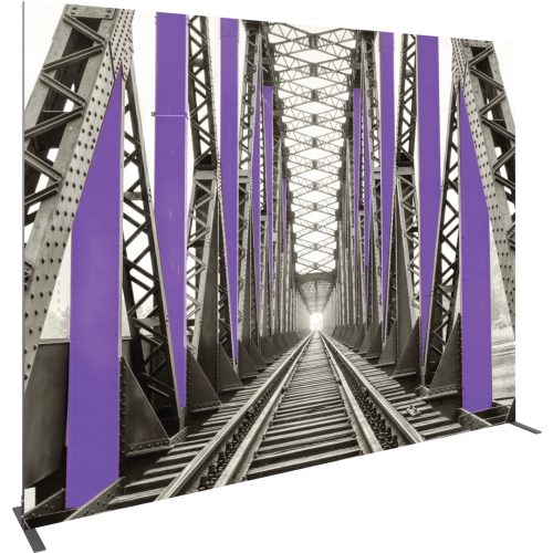 10ft Edge SEG Fabric Backwall Display