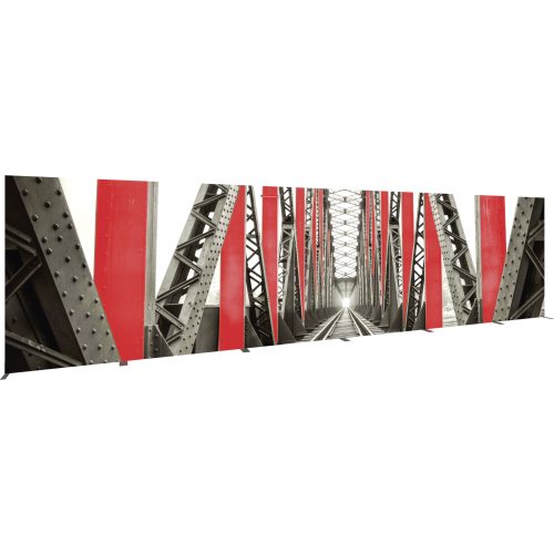 30ft Edge SEG Fabric Backwall Display